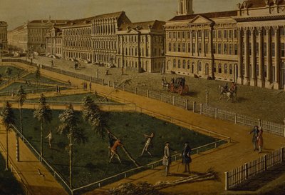 Vista di Wilhelmsplatz da nord, 1773 da Johann Friedrich Meyer